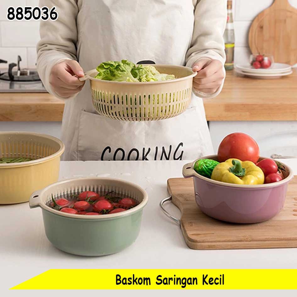Set Baskom Cuci Sayur wadah Buah baskom Saringan Kecil tempat cuci buah wadah sayur baskom sayur
