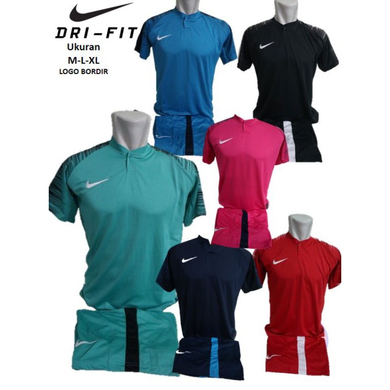 setelan futsal dewasa Drifit prancis polos / jersey printing / baju bola