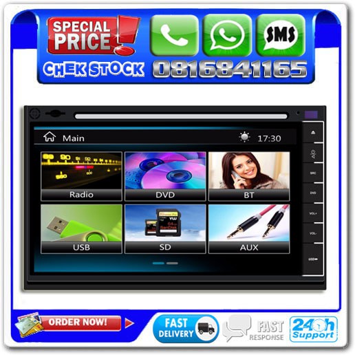 MTECH MM 7695 B DF NEW - MIRRORLINK AG22