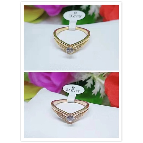 Cincin Titanium Permata Perhiasan Fashion 214,215