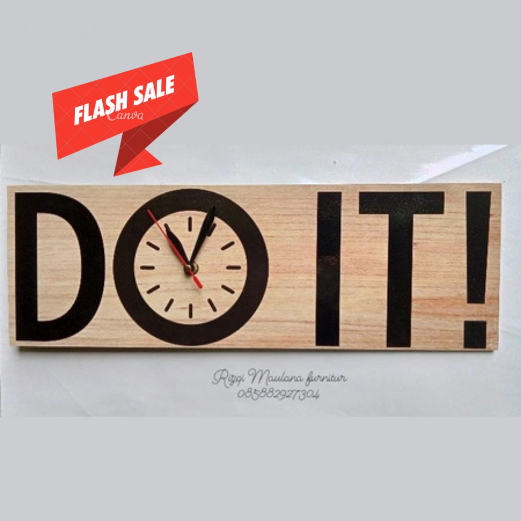 TERLARIS Jam Dinding custom  sebuah jam dinding unik  jam dinding besar  jam kayu