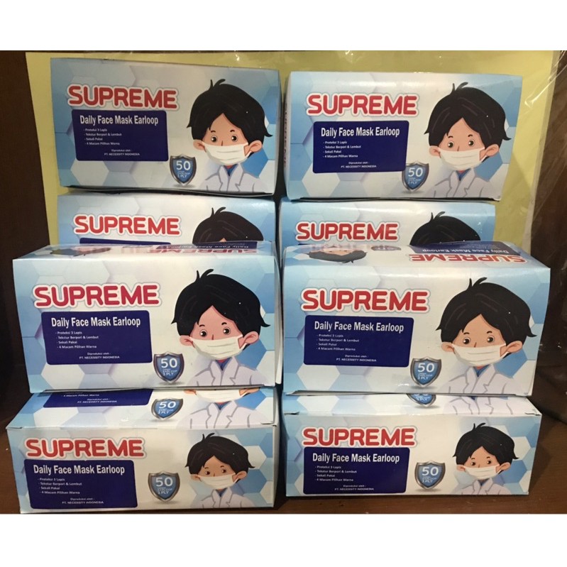 masker medis 3ply masker supreme 3ply masker kemenkes