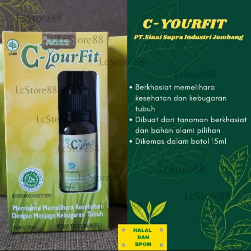 C-yourfit jamu herbal tetes