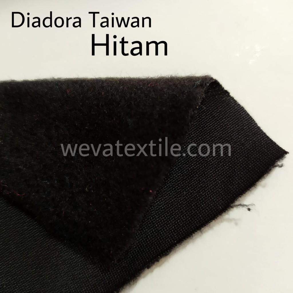 Bahan Kain Diadora Taiwan Kain Jaket Celana Olahraga Hitam Shopee Indonesia