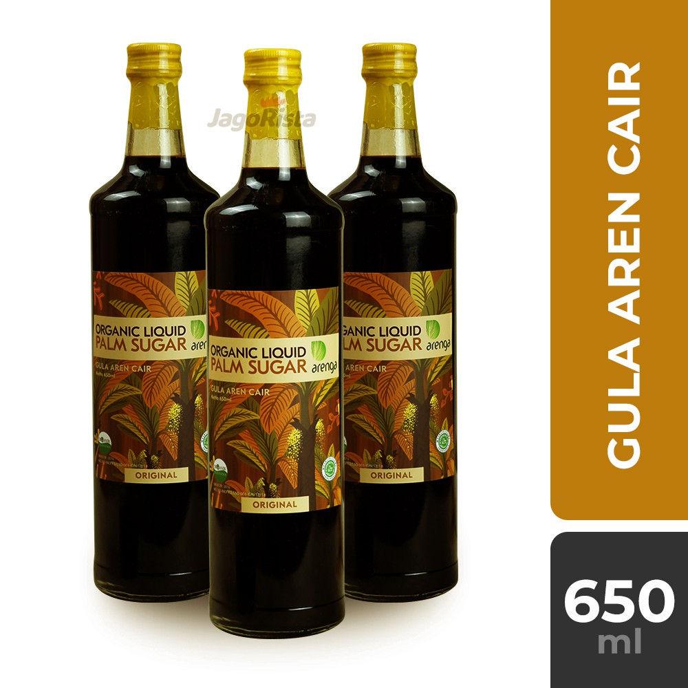 

650 ml - Gula Aren Cair / Organik Liquid Palm Sugar / Brown Sugar jr