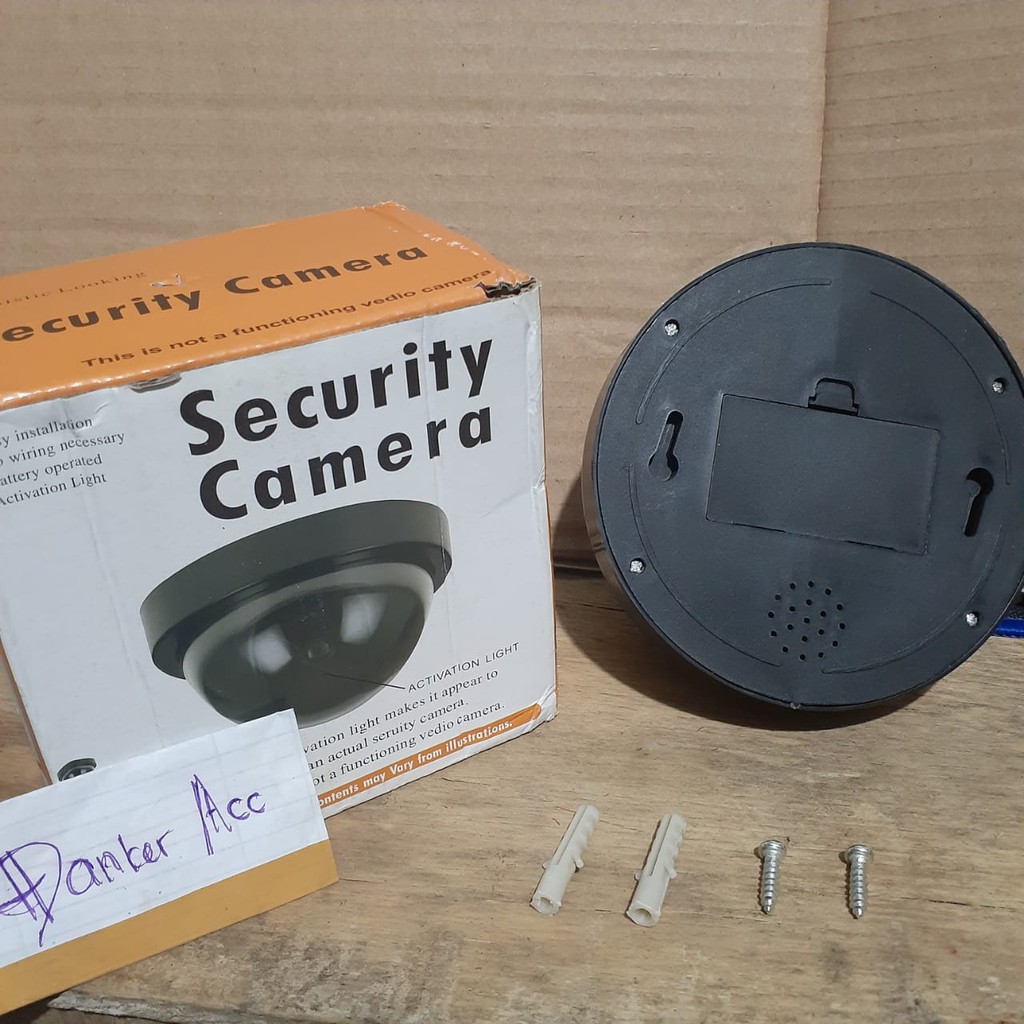 Kamera CCTV Mainan - Dummy Fake Camera CCTV - Kamera CCTV Palsu