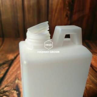 Botol Jerigen Jirigen Derigen Natural Kosong Packaging Kemasan 1000 Ml