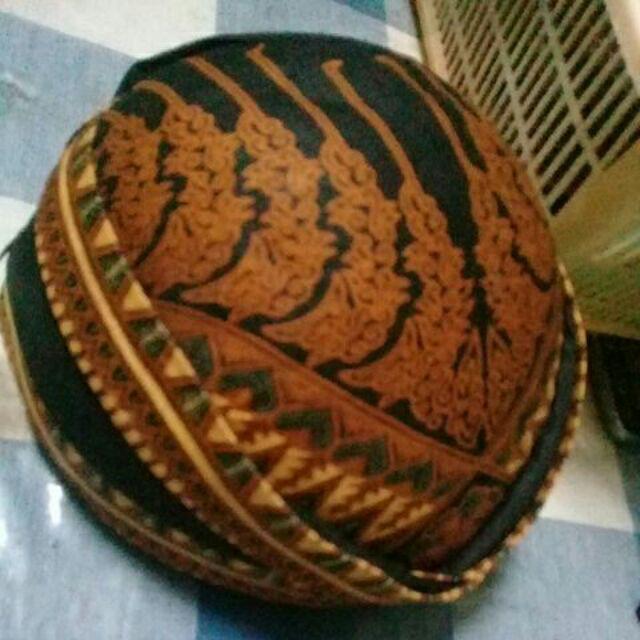 Blangkon Solo Batik Jebeh //blangkon Solo //blangkon Murah//topi Adat Jawa