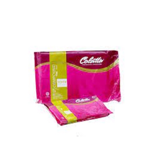 

Colatta Compound White Repack 250gr / White Colatta / White Chocolate