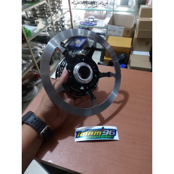 Tromol depan Supra  dan Mio coak dan disk cekung PNP NINJA RR atau R Supra fu