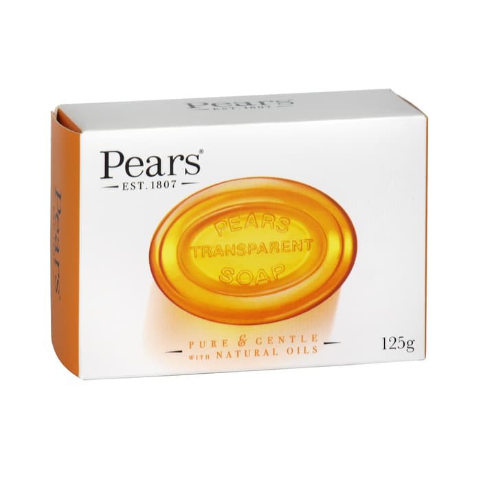 Pears Bar Soap - Pure & Gentle with NATURAL OILS (125g)