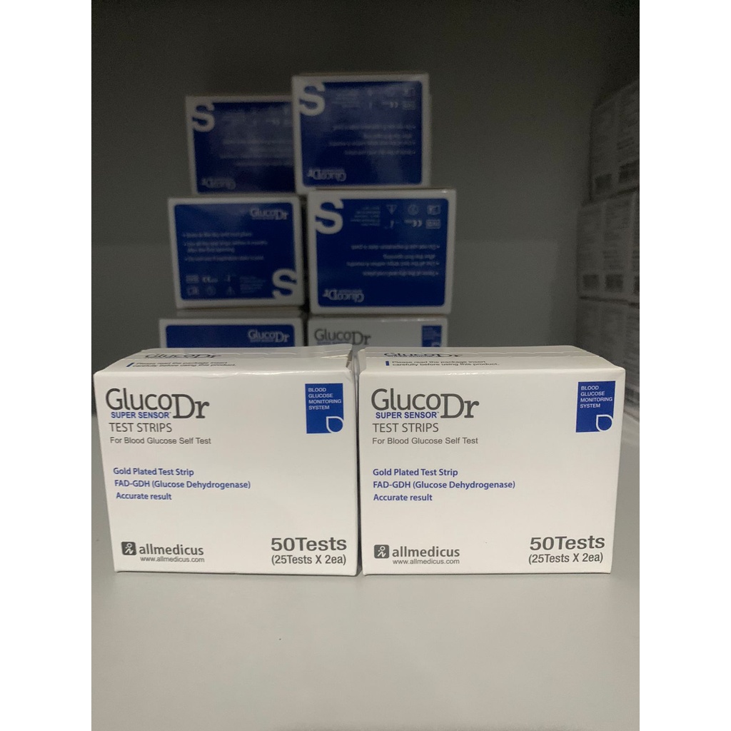 Alat Gluco Dr Super Sensor Alat Test Gula Darah Super Sensor