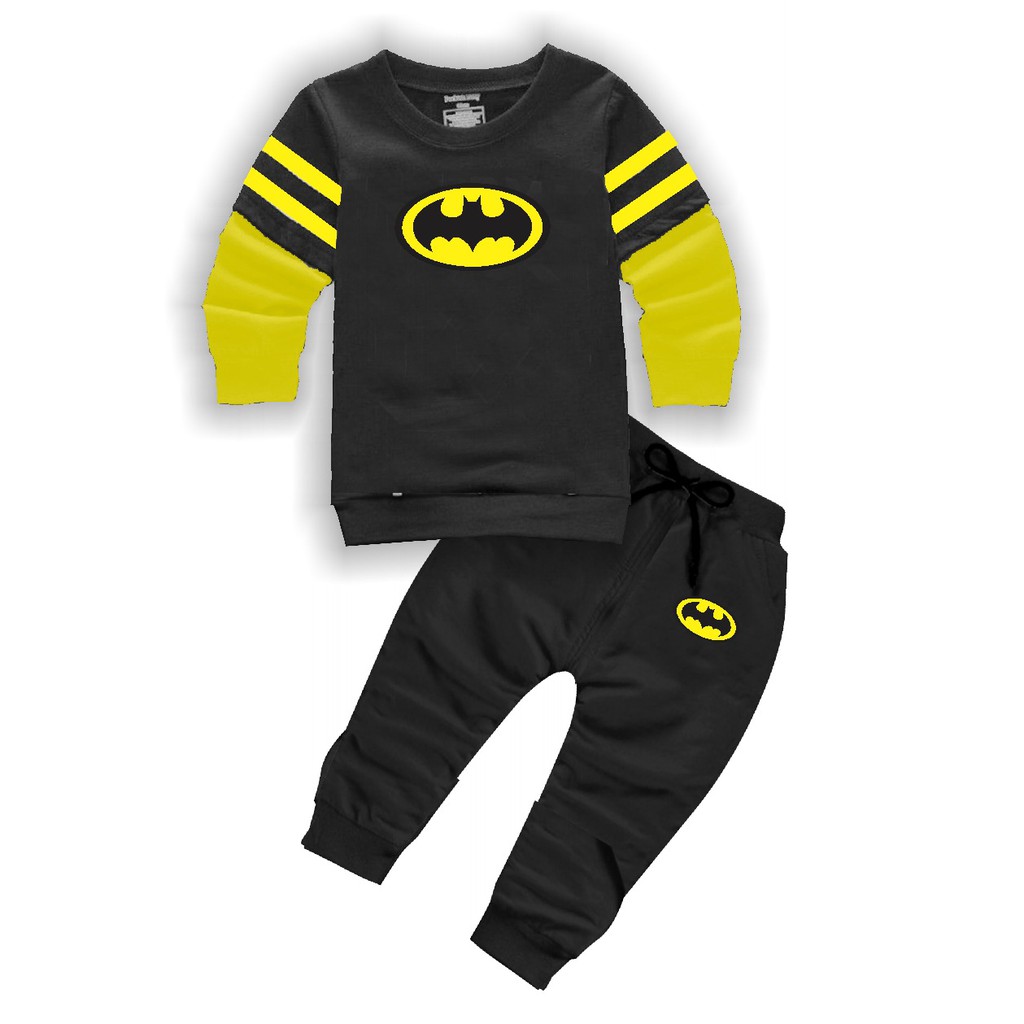 SETELAN JAKET ANAK ANAK LAKI LAKI SETELAN SWEATER BATMAN 1-5 TAHUN SETELAN JAKET SETELAN KAOS BAJU ANAK LAKI LAKI JAKET ANAK LAKI LAKI KAOS ANAK LAKI LAKI TERBARU SETELAN ANAK ANAK UNISEX