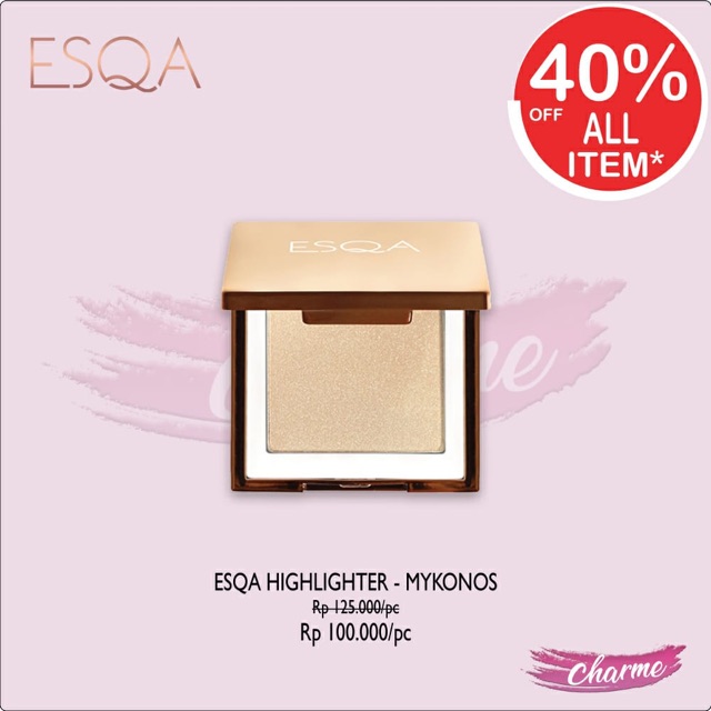 (READY &amp; ORI!) ESQA Highlighter Budapest/ Mykonos/ Barcelona/ Phuket