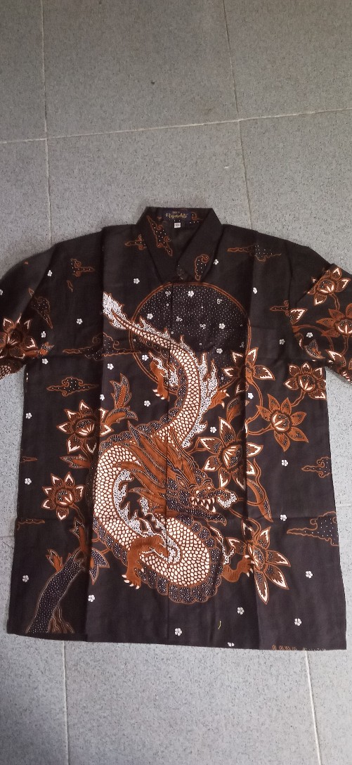 Naga Sogan Kemeja Batik Solo Lengan Panjang Full Furing By Florist