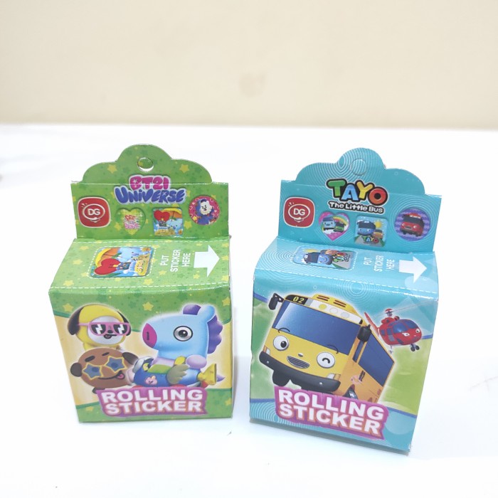 

rolling sticker karakter / mainan anak terbaru - cowok random