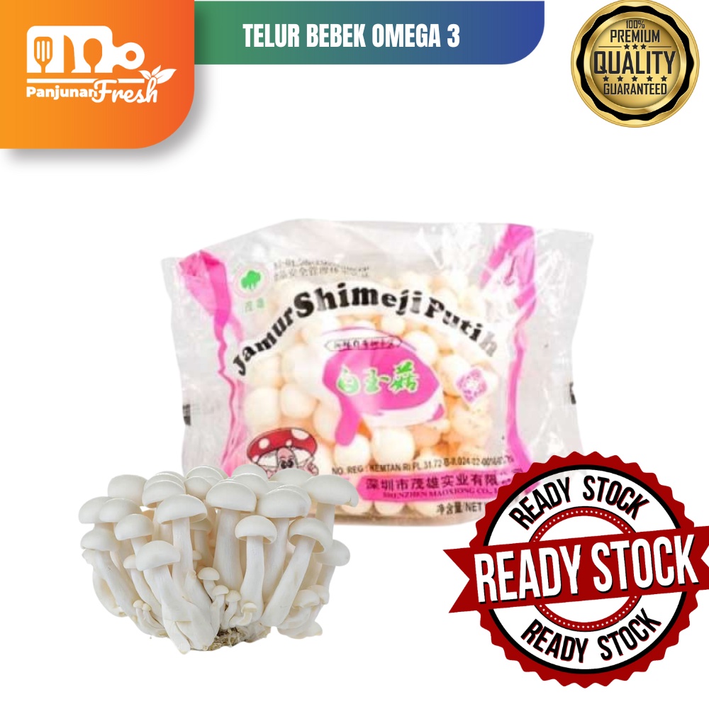 

Jamur Shimeji PUTIH Mushroom White Simeji 150 gr Sayur 150gr