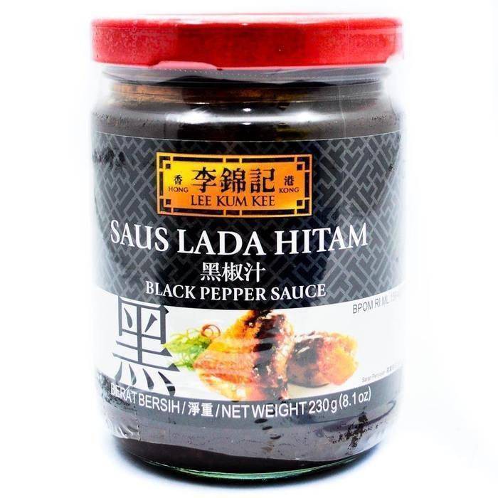 

Lee Kum Kee Saus LADA HITAM black pepper sauce 230gr bumbu pedas LKK steak blackpepper kepiting ayam