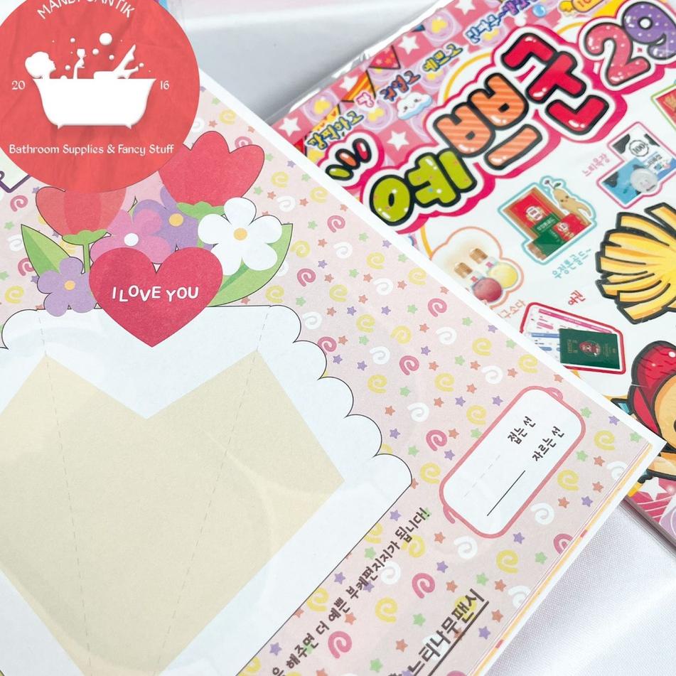

Ready 8QSFY Buku Origami Korea Korean Bentuk makanan Papercraft book Buku Lipat bentuk makanan lucu mainan anak origami kreatif 92 Ready stock