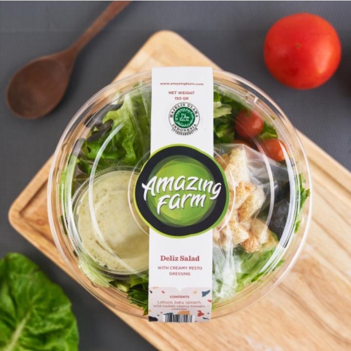 

Amazing Farm Deliz salad 150gr
