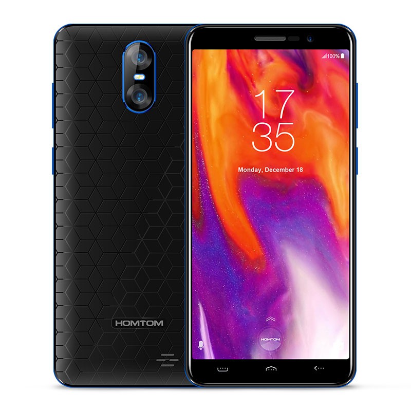 S12 HOMTOM Smartphone 5.0 inch MTK6580 Quad-core Android 6.0 18:9 tampilan Dual Kembali Kamera 1