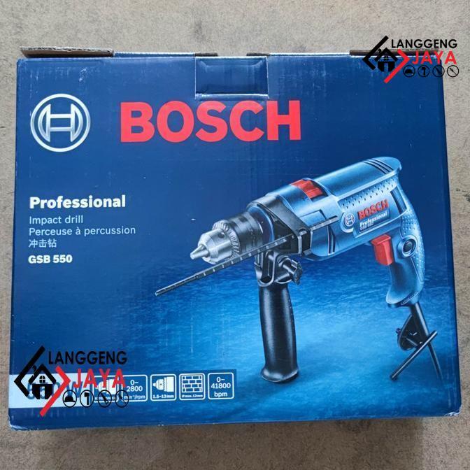 Mesin Bor Listrik Bosch Gsb 550 / Bor Tangan