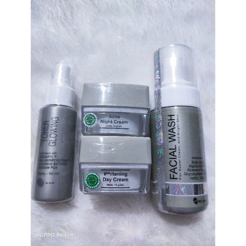 MS Glow Paket Wajah Original 10000% (Tidak Ori uang kembali)