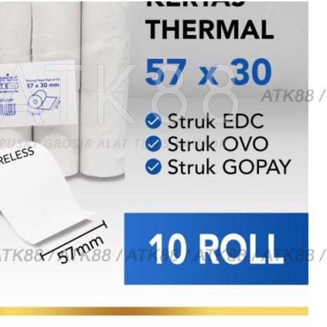 

☊ Kertas Struk Thermal Blueprint Lite 57 x 30 ♕