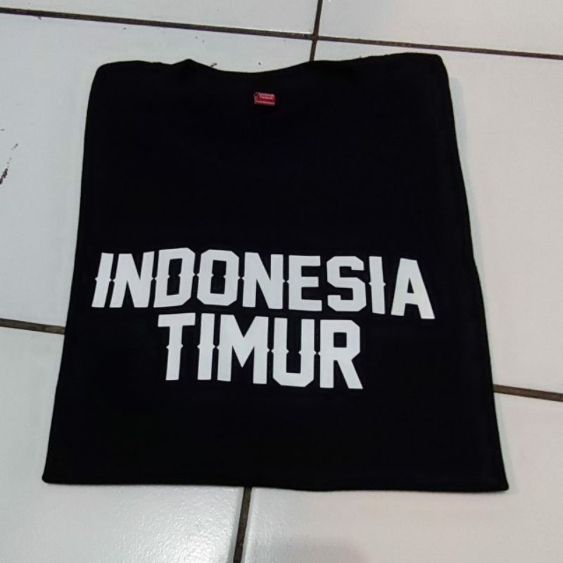Baju T-shirt Kaos Distro Indonesia Timur l kaos nusantara