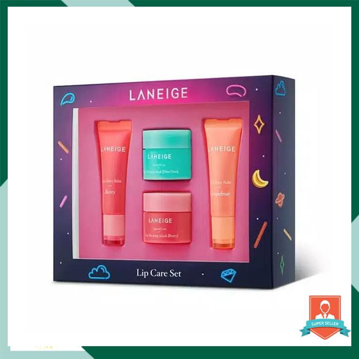 LANEIGE LIP GLOWY BALM BERRY / LIP GLOWY BALM GRAPEFRUIT LANEIGE