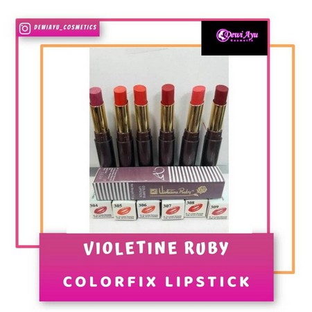 Violentine Ruby Colorfix Lipstick / VR Lipstik