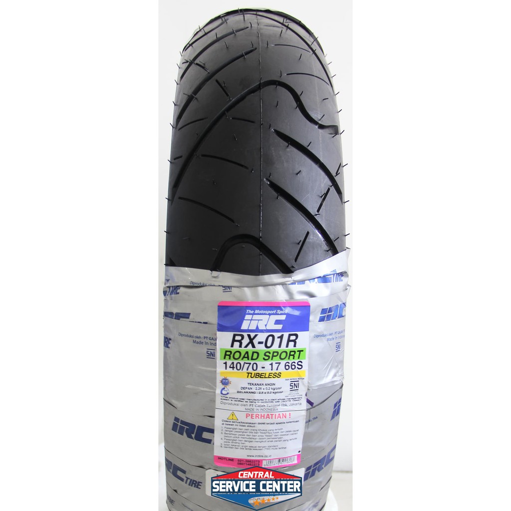 Ban IRC 140/70-17 RX-01R Tubeless