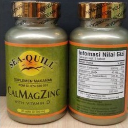 Sea Quill Cal Mag Zinc Isi 30 tablet