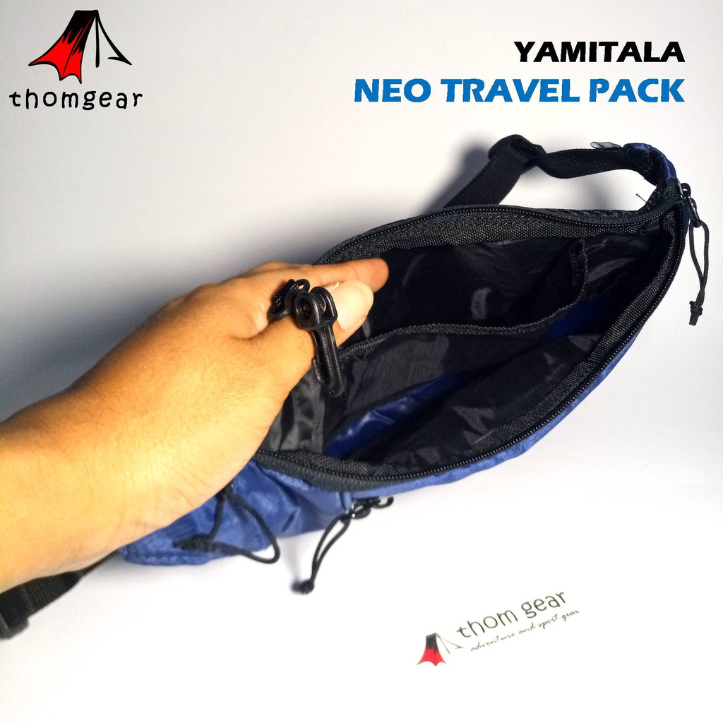 Thomgear Tas Yamitala Neo Travel Pack Tas Pinggang Outdoor Gowes Tipis Simpel Dan Sporty