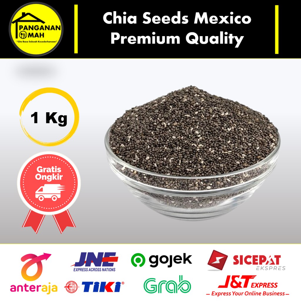 

Chia Seed / Chia Seeds Mexico 1 Kg - Grade A+ Super Quality