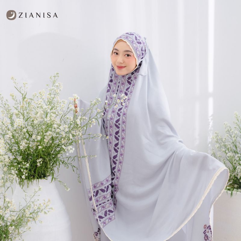 MUKENA ZIANISA BORDER AMSHIRA SERIES ALLSIZE