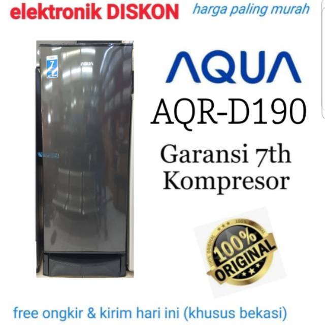 Kulkas aqua 1 pintu AQR D190