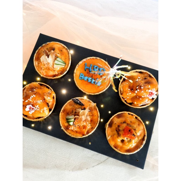 

Mentai rice cupcake