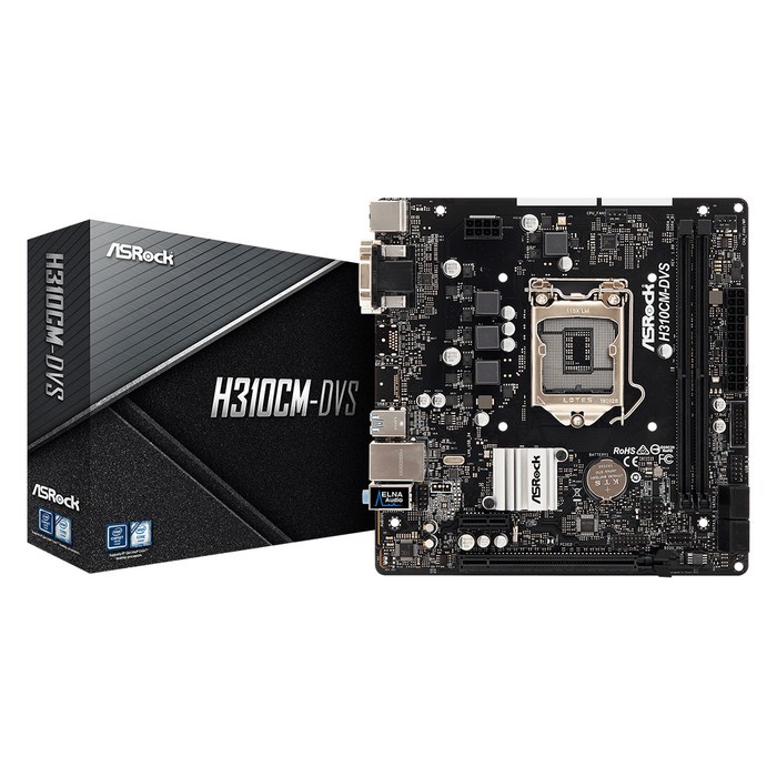 ASRock H310CM-HDV (LGA1151, H310, DDR4, USB3.1, SATA3)