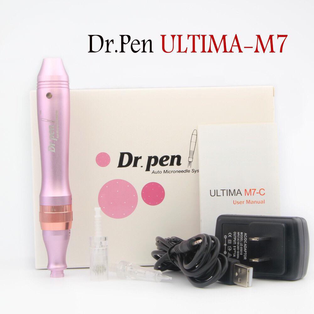 DERMAPEN Dr Pen M7 Bb Glow, Sulam Alis, Sulam Bibir MTS Acne Scar Bopeng Mym Dr.Pen