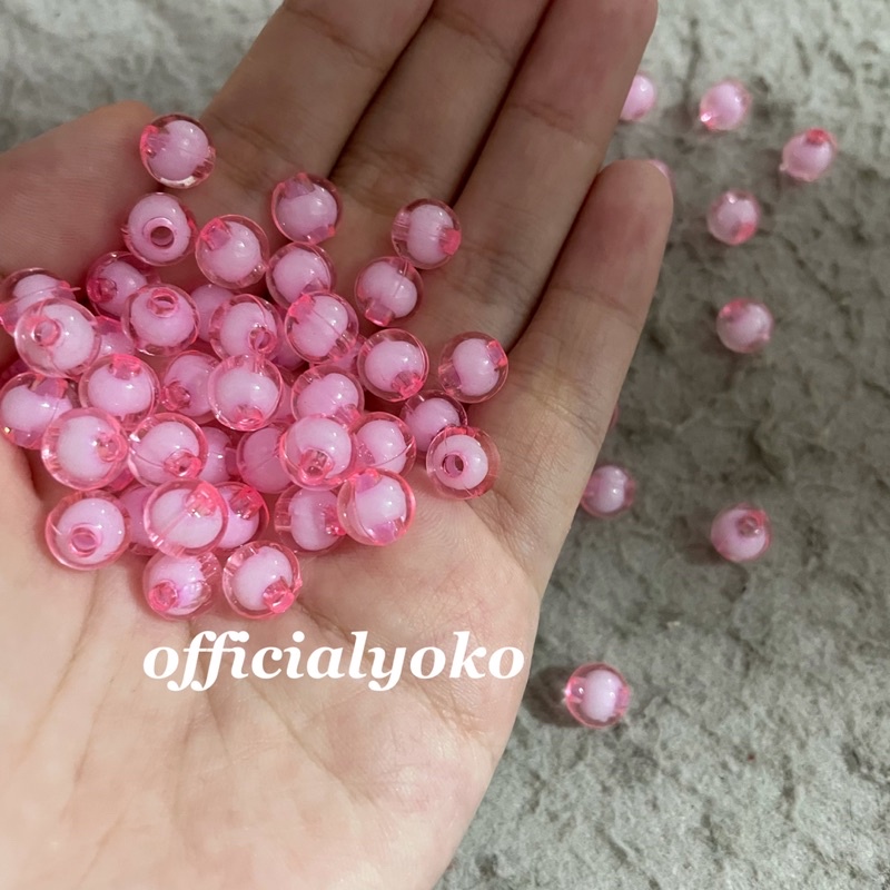 8mm MUTE / MONTE / MOTE / MANIK ISI / BUNDAR ISI / BULAT ISI / MUTIARA / MUTIARA ISI / PEARL 8mm