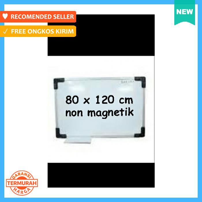 

White Board 80X120Cm Non Magnetik