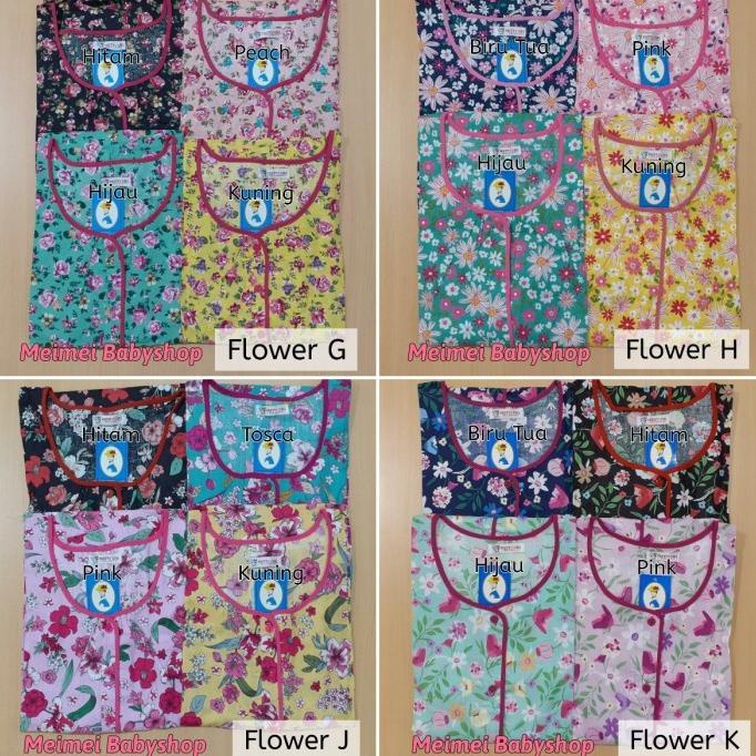 Daster Katun Pretty Girl / Daster Busui Bumil / Baju Tidur Wanita