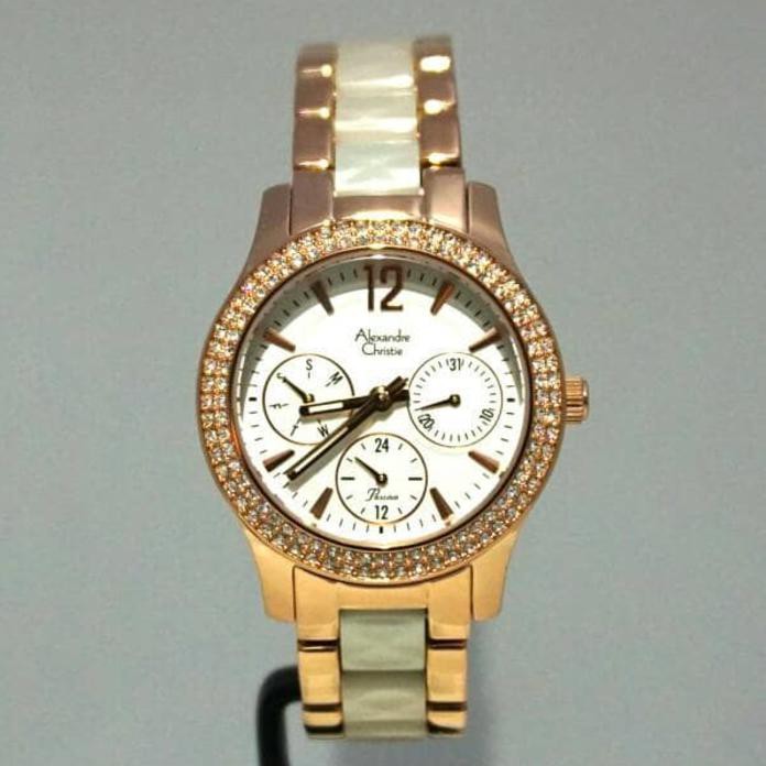 Stok Terbatas Jam Tangan Alexandre Christie Ac 2608 Original Wanita