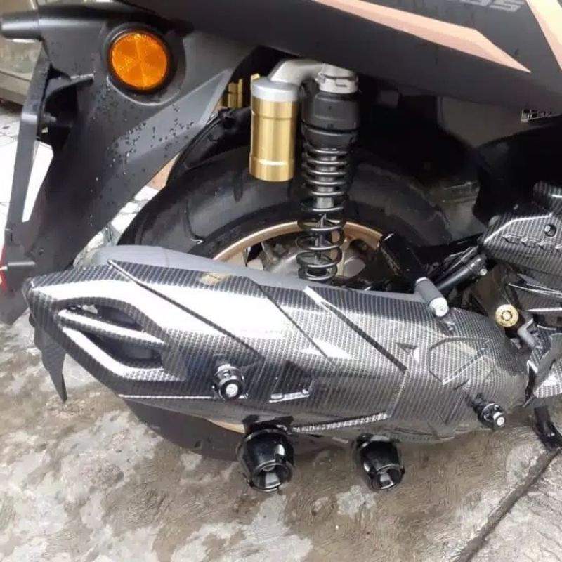 COVER TUTUP RADIATOR NMAX NEW AEROX 155 CARBON GOZIMA