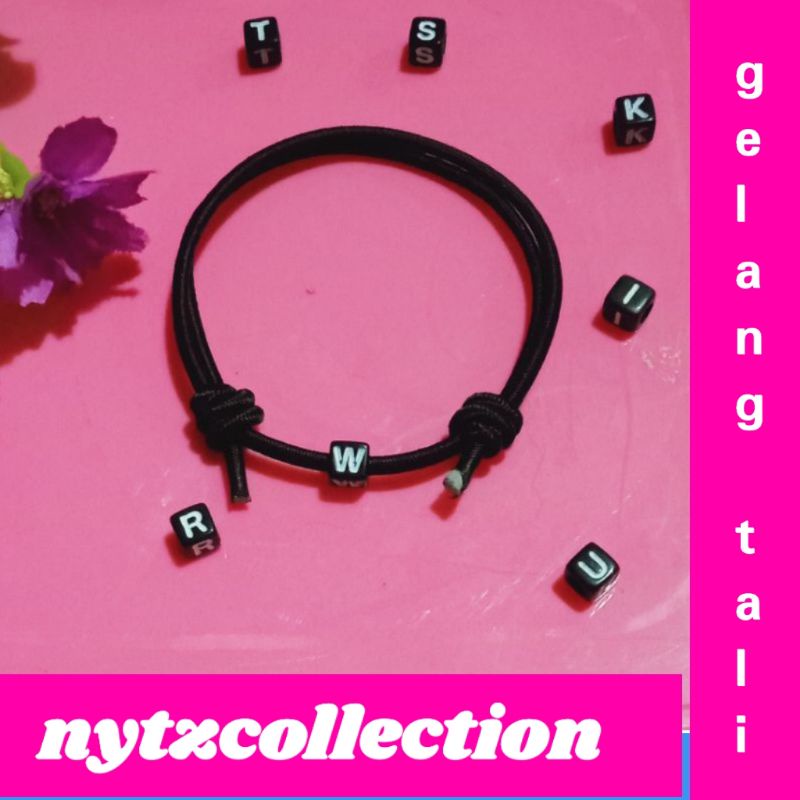 GELANG INISIAL HURUF MURAH