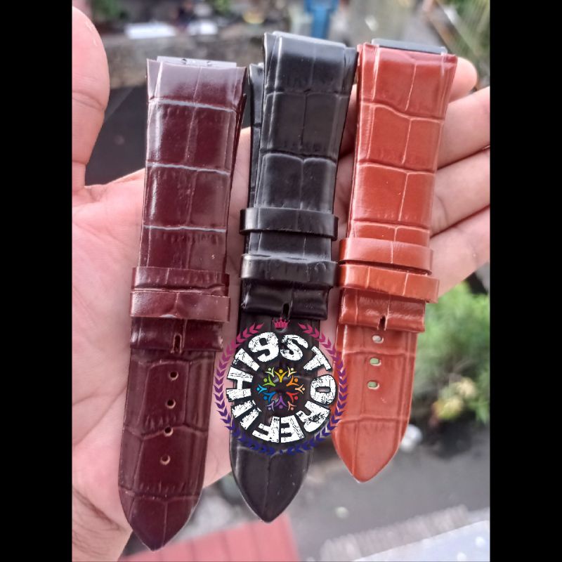 Strap kulit jam tangan Guess tali jam Guess kulit Leather watch guess