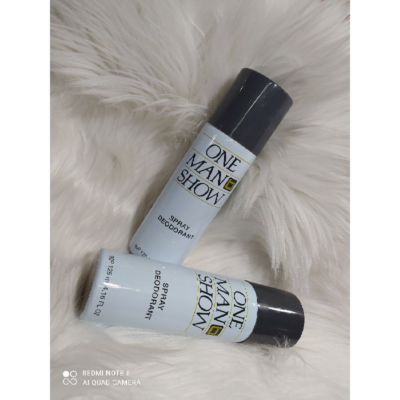 DEODORANT SPRAY ONE MAN SHOW PUTIH
