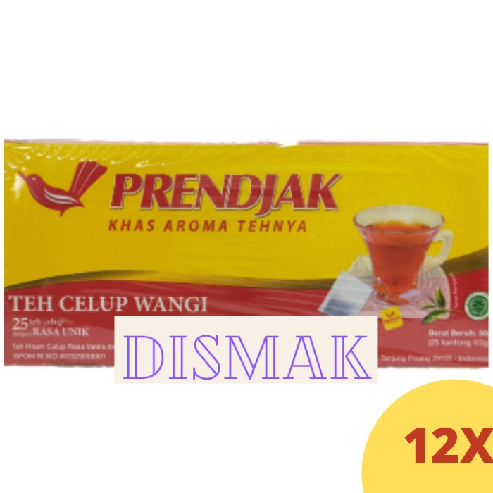 

B062 Teh Celup Prendjak 12 Pcs g054S