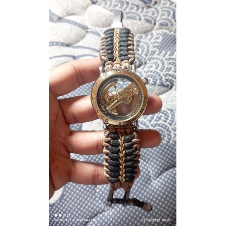 jam tangan forsining original transparan